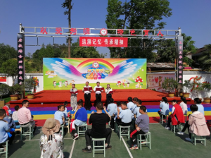 汉中市西乡县特殊教育学校开展红歌展演主题党日活动
