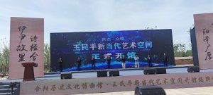 渭南市合阳县王民平新当代艺术空间开馆